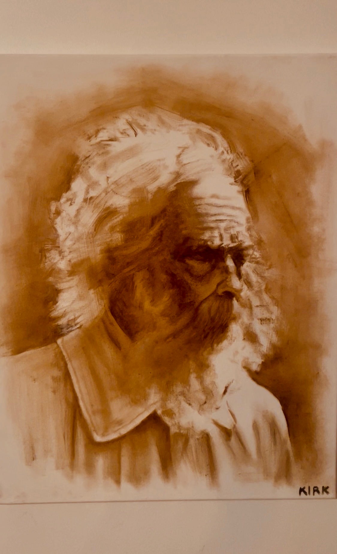 "Augustus" - Original Oil on Canvas (SALE)