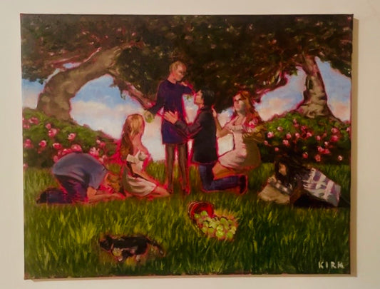 "EDEN" Original Oil on Canvas (SALE)